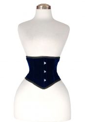 UnderBust N.Blue Velvet Corset